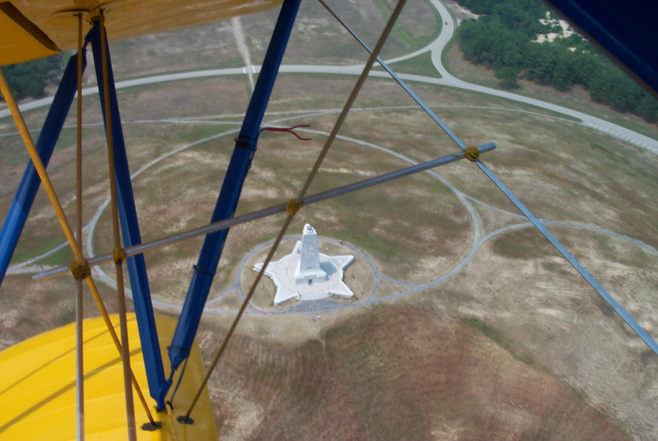 <b>Stearman Biplane</b><br><i>OBX Biplane Tour, Jul 2002</i>